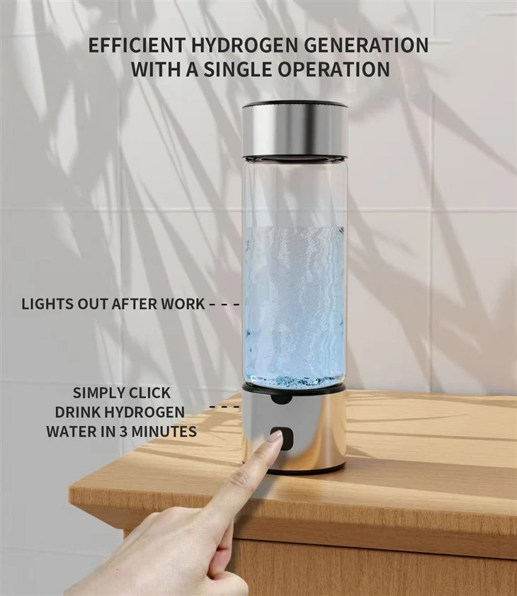 Máy tạo chai nước hydro di động